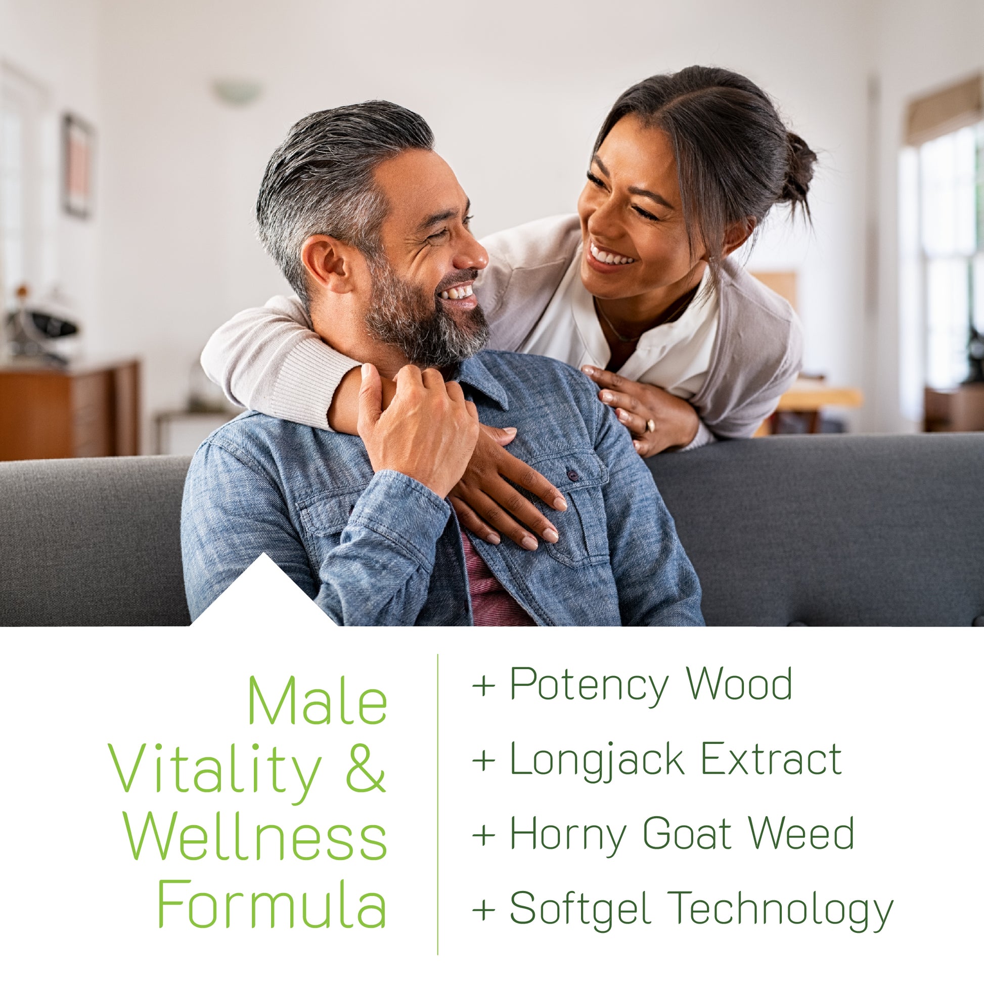 Longjack Extract + Potency Wood (Muira Puama) Primal-Male 60ct-Irwin Naturals