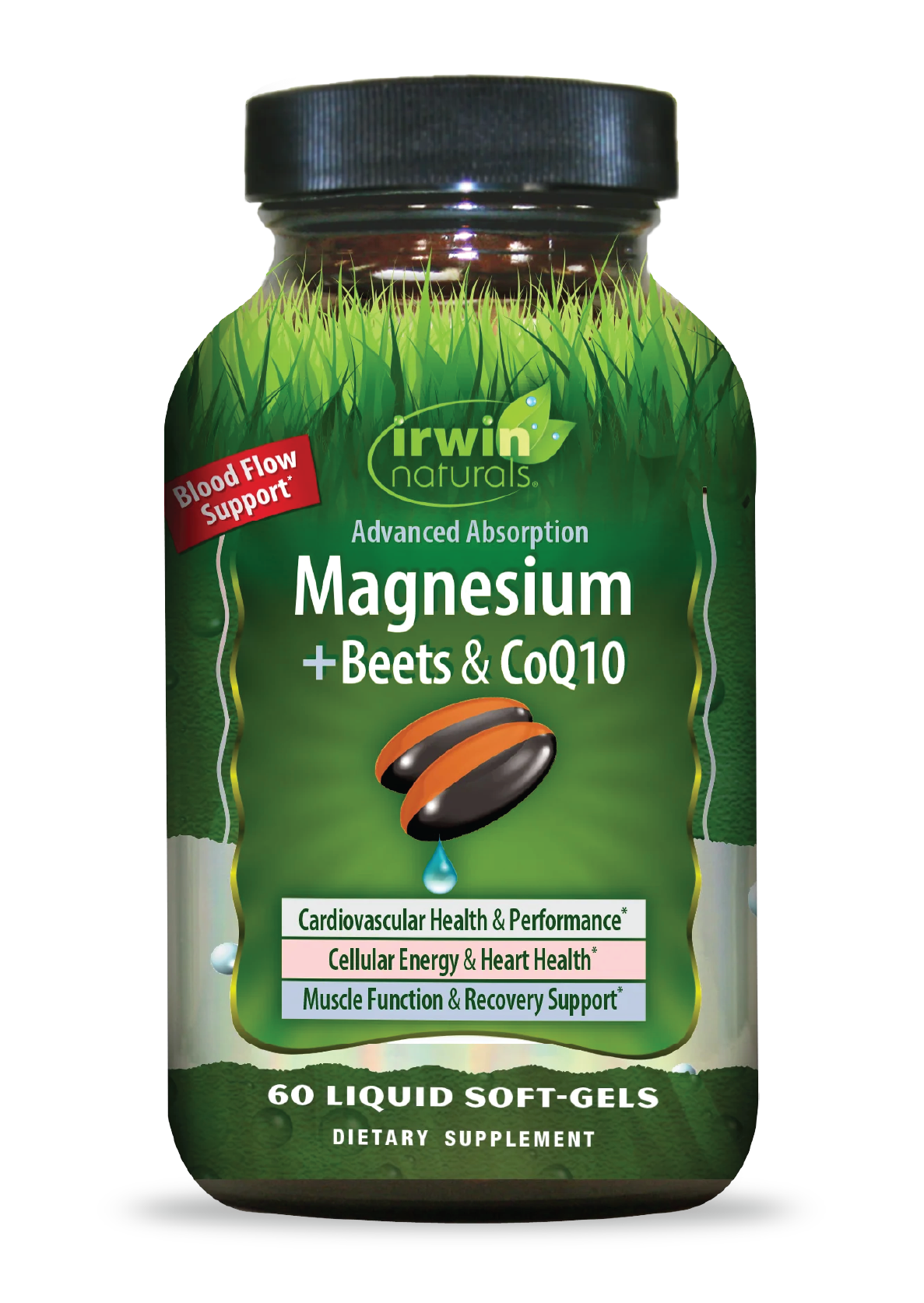 Advanced Absorption Magnesium + Beets & CoQ10-Irwin Naturals