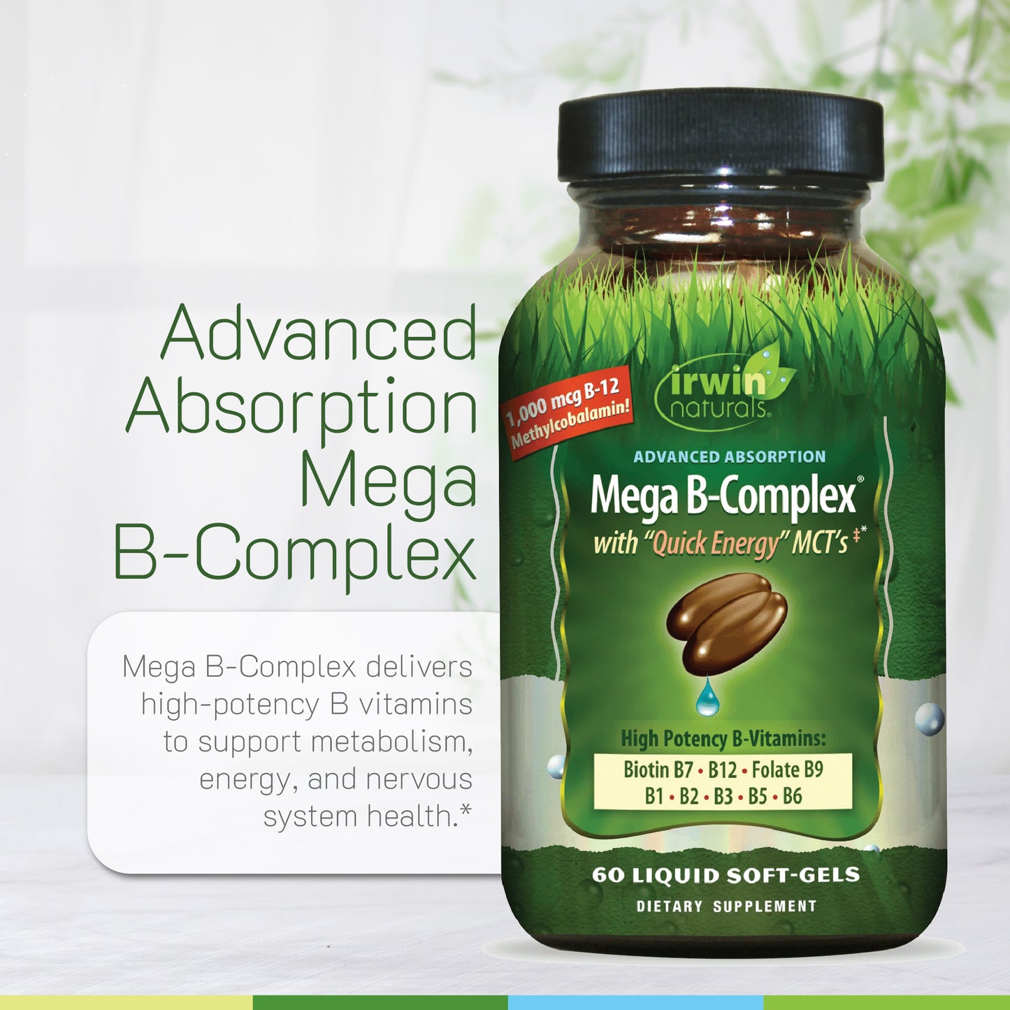 Advanced Absorption Mega B-Complex-Irwin Naturals