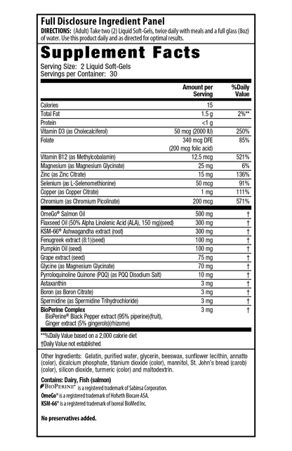 Vitality & Recovery Testosterone UP for Men 60+