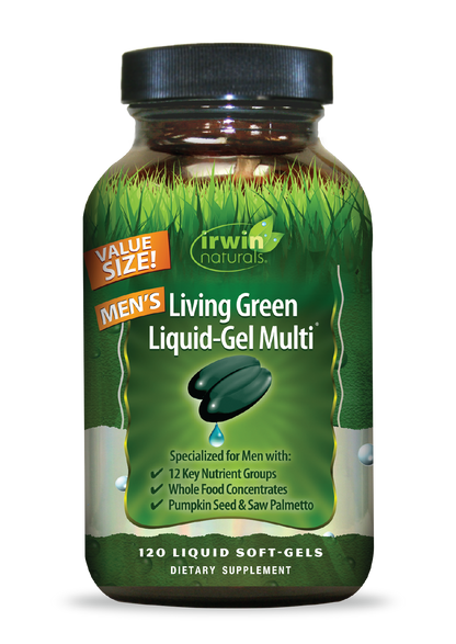Men's Living Green Liquid-Gel Multi-Irwin Naturals