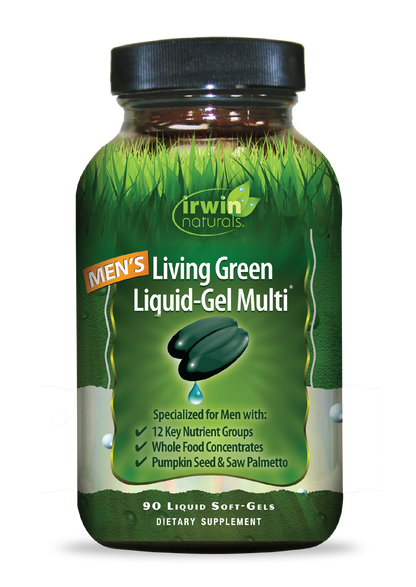 Men's Living Green Liquid-Gel Multi-Irwin Naturals