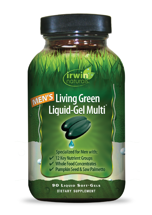Men's Living Green Liquid-Gel Multi-Irwin Naturals