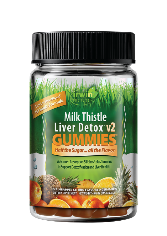 Milk Thistle Liver Detox v2 Gummies-Irwin Naturals