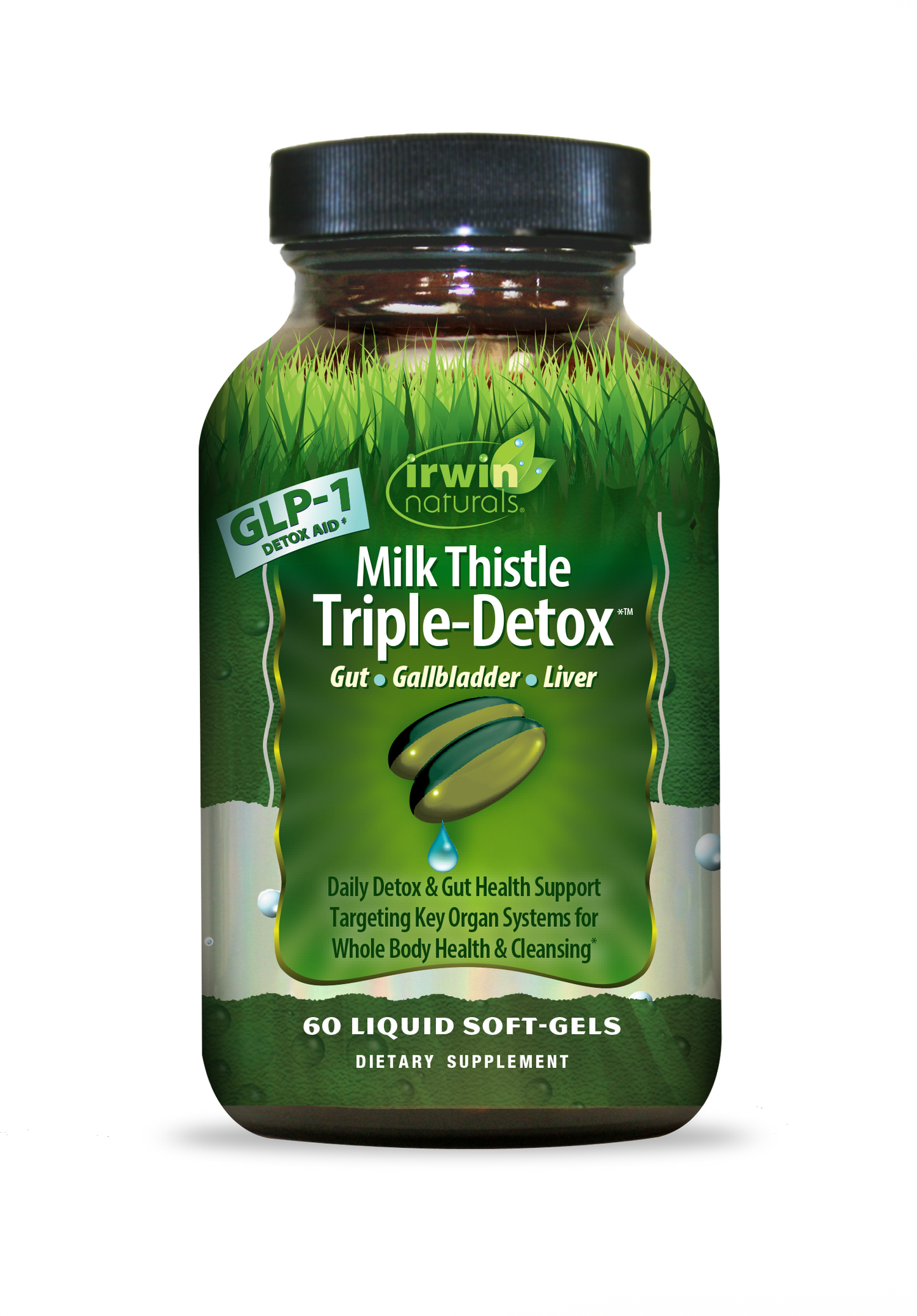 Milk Thistle Triple-Detox – Liver Detox Supplement – Irwin Naturals