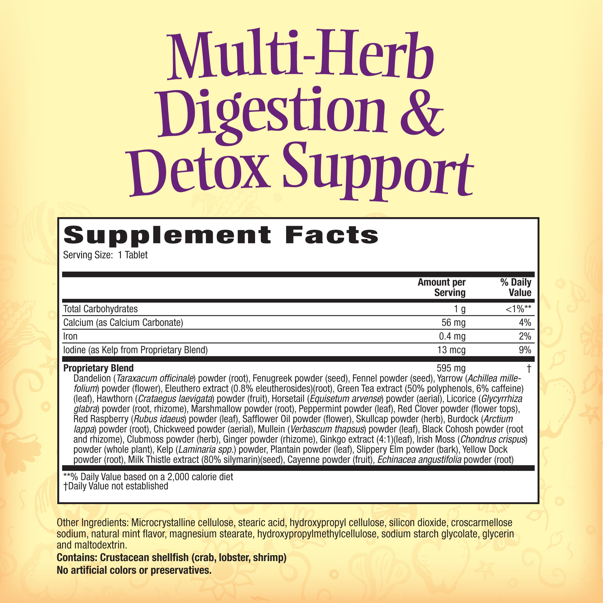 Multi-Herb Digestion and Detox Support - Nature's Secret – Irwin