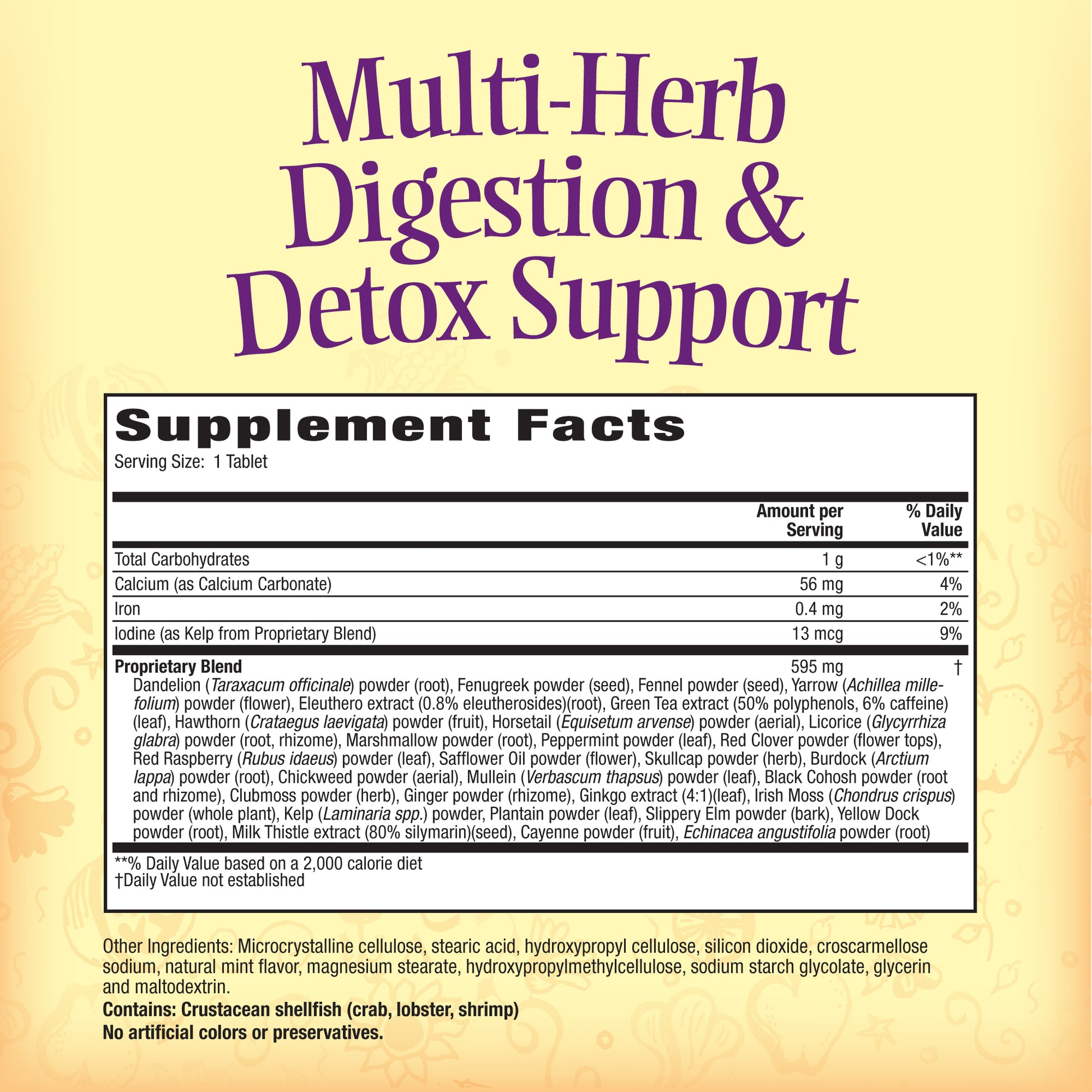 Multi-Herb Digestion & Detox Support - Nature's Secret-Irwin Naturals