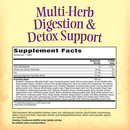 Multi-Herb Digestion & Detox Support - Nature's Secret-Irwin Naturals