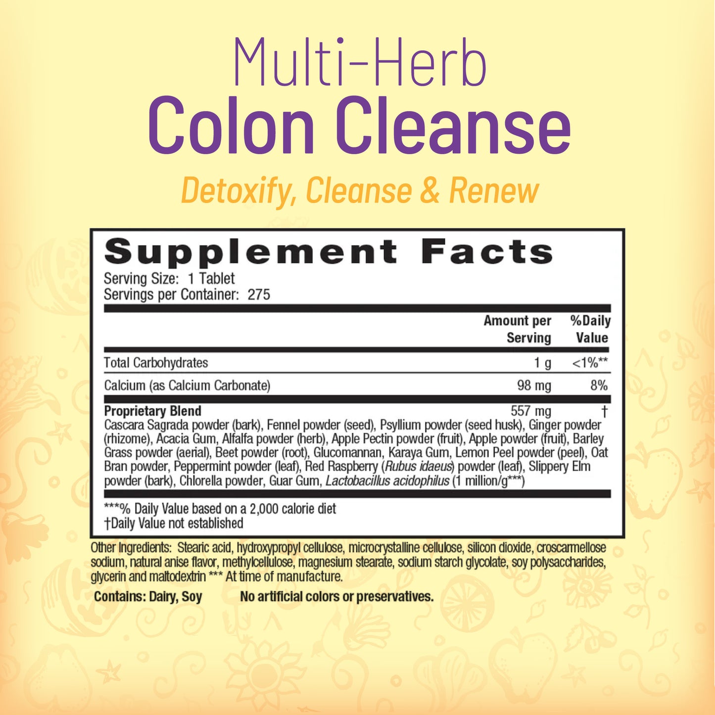 Multi-Herb Colon Cleanse - Nature's Secret-Irwin Naturals