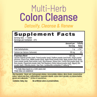 Multi-Herb Colon Cleanse - Nature's Secret-Irwin Naturals