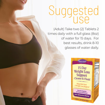 15-Day Weight Loss Support Cleanse & Flush - Nature's Secret-Irwin Naturals