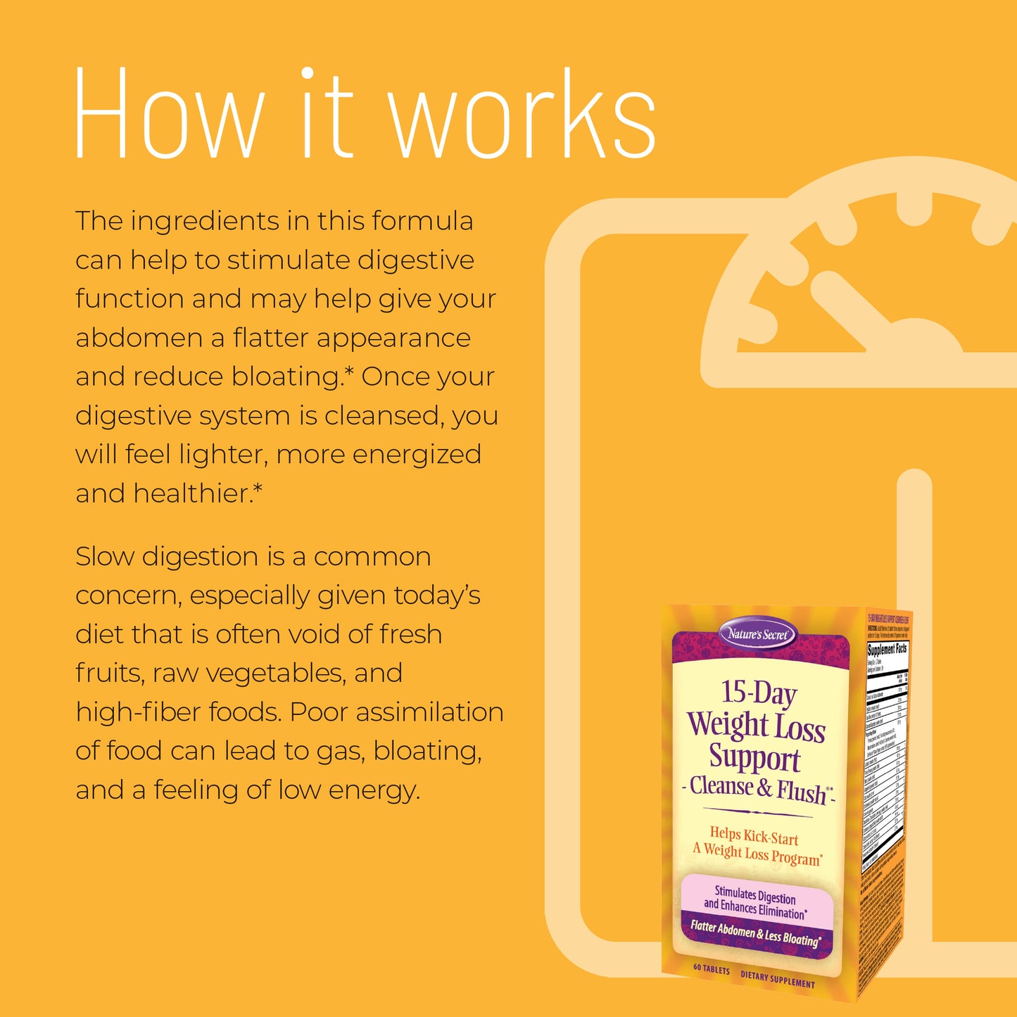 15-Day Weight Loss Support Cleanse & Flush - Nature's Secret-Irwin Naturals