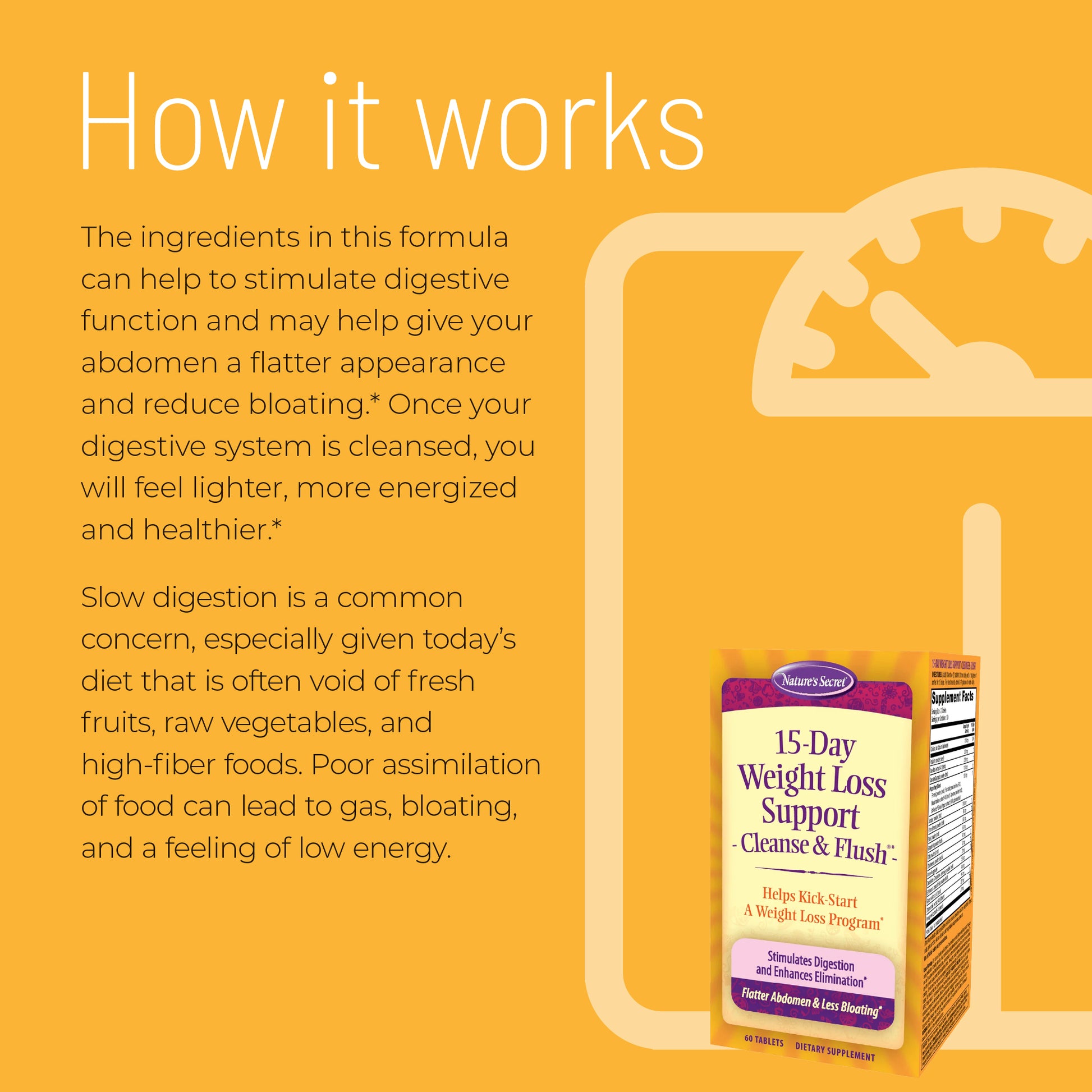 15-Day Weight Loss Support Cleanse & Flush - Nature's Secret-Irwin Naturals