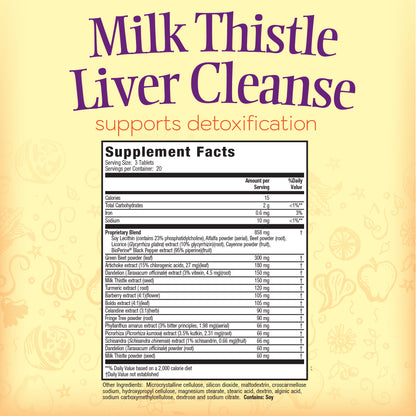 Milk Thistle Liver Cleanse - Nature's Secret-Irwin Naturals