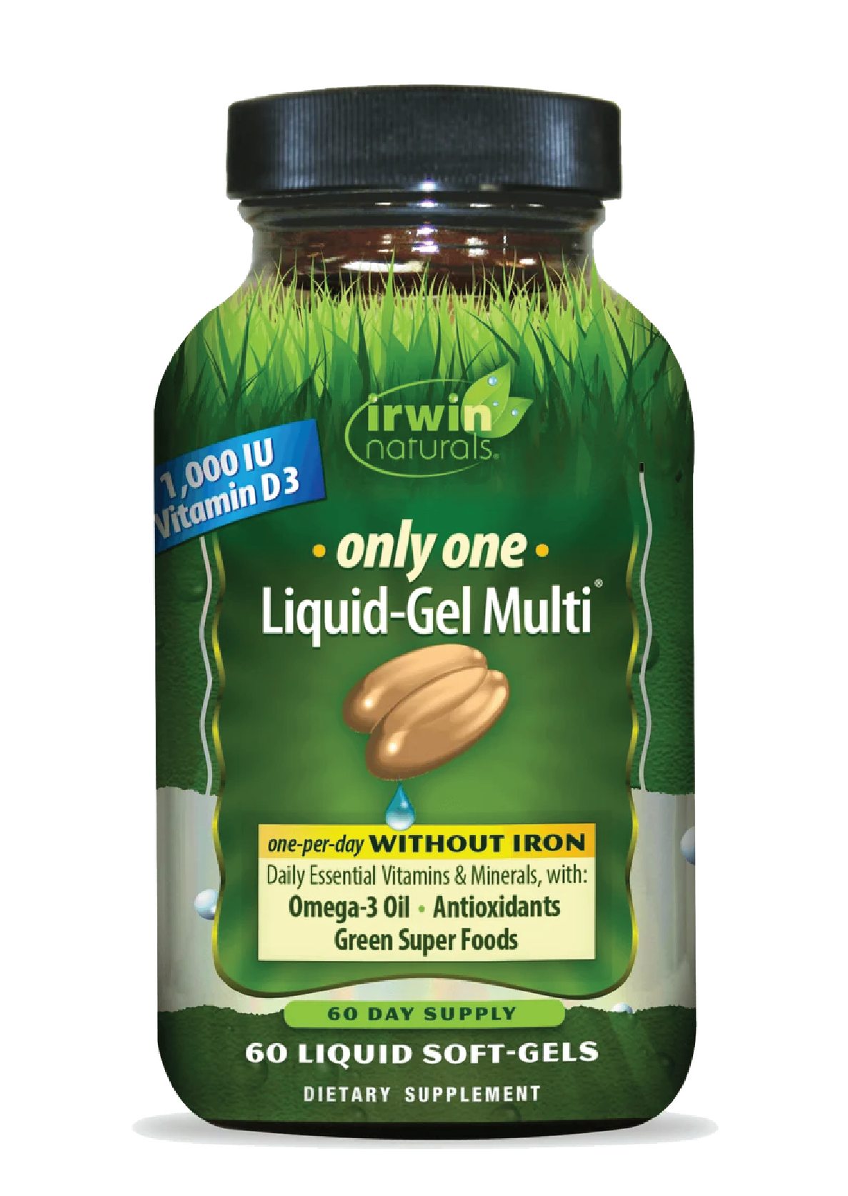 Only One Liquid-Gel Multi without Iron-Irwin Naturals