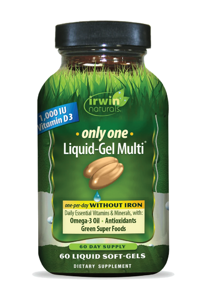 Only One Liquid-Gel Multi without Iron-Irwin Naturals
