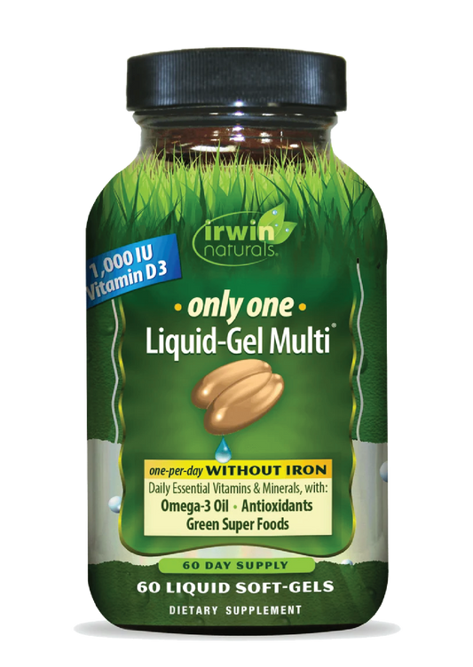 Only One Liquid-Gel Multi without Iron-Irwin Naturals