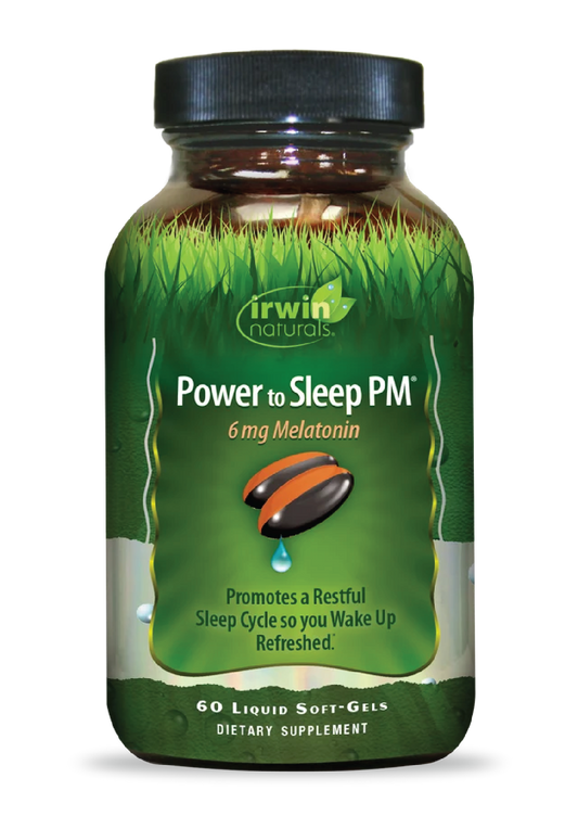 Power to Sleep PM 6mg Melatonin-Irwin Naturals
