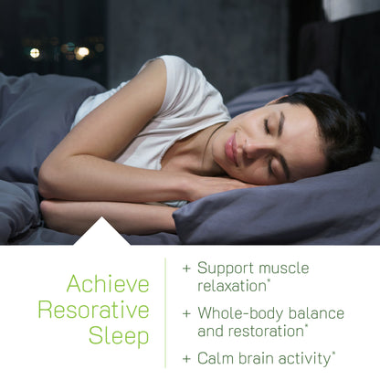 Power to Sleep Magnesium PM + Relaxing Flower Complex 60ct