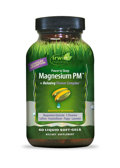 Power to Sleep Magnesium PM + Relaxing Flower Complex 60ct