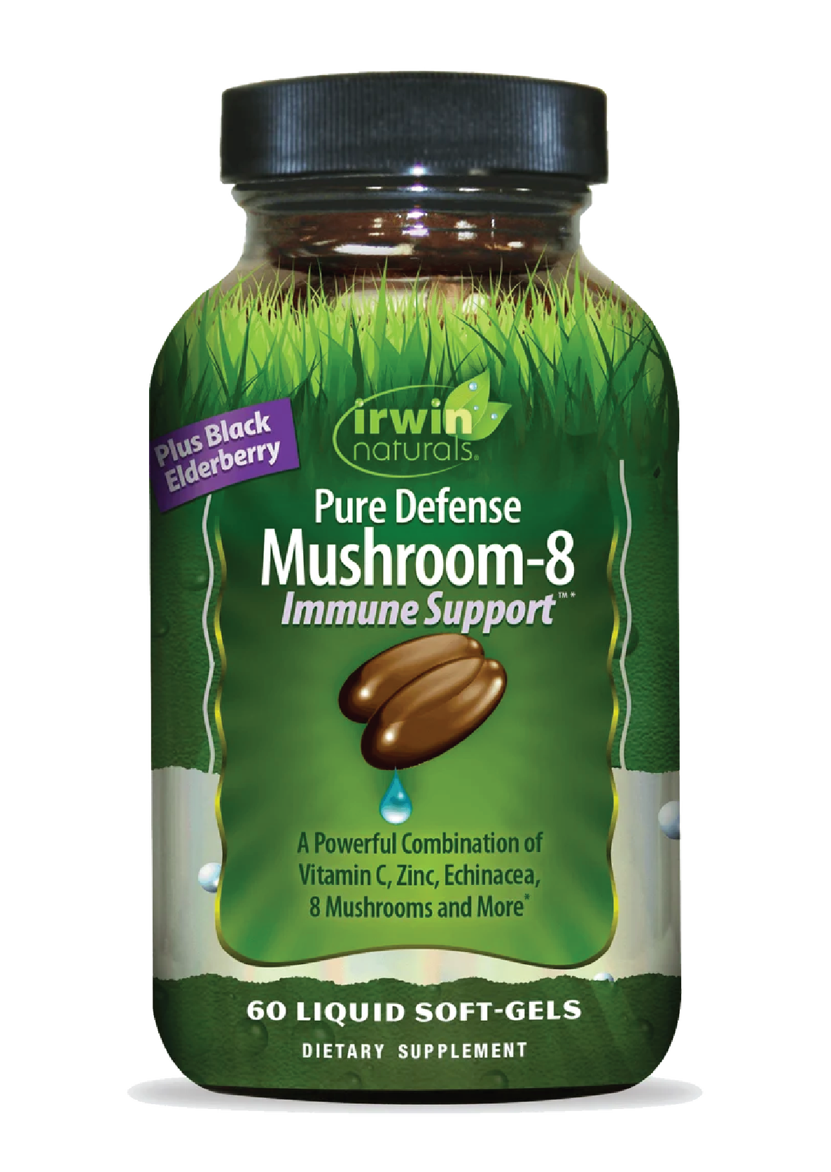 Pure Defense Mushroom-8 Immune Support-Irwin Naturals
