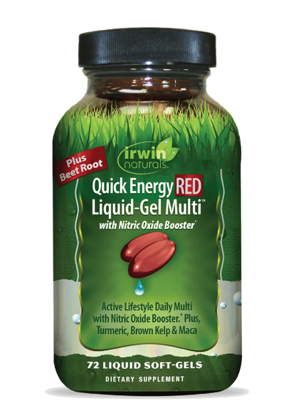Quick Energy RED Liquid-Gel Multi-Irwin Naturals