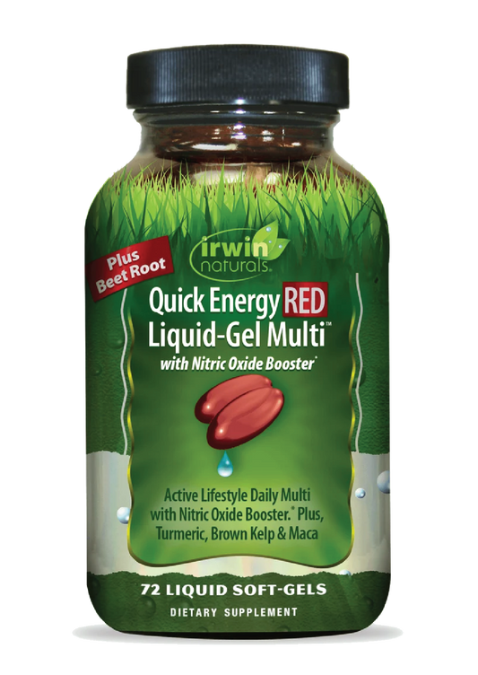 Quick Energy RED Liquid-Gel Multi-Irwin Naturals