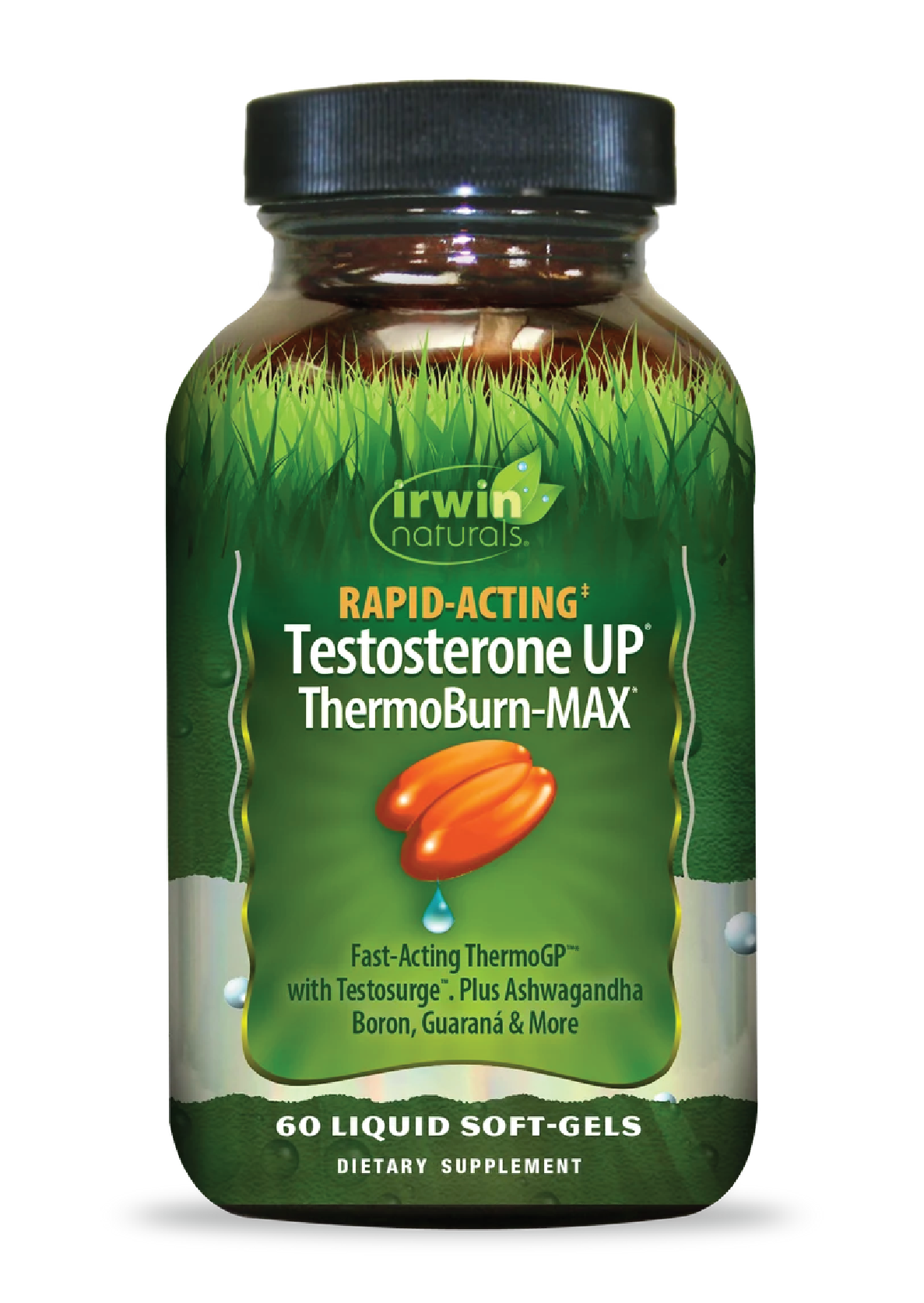 Rapid-Acting Testosterone UP ThermoBurn-MAX-Irwin Naturals