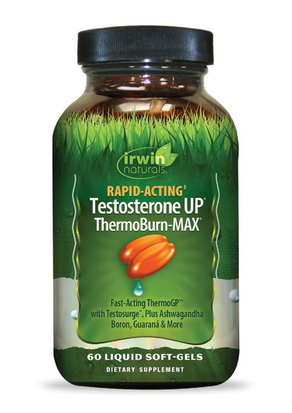 Rapid-Acting Testosterone UP ThermoBurn-MAX-Irwin Naturals