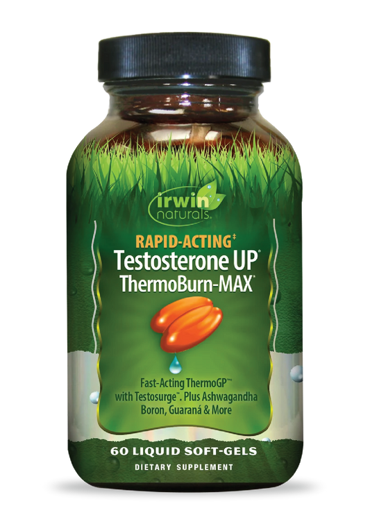 Rapid-Acting Testosterone UP ThermoBurn-MAX-Irwin Naturals