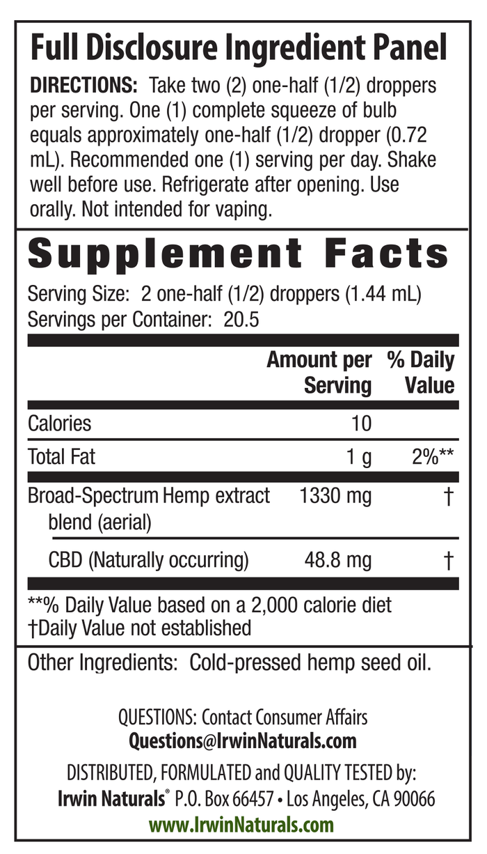 Supplement Facts