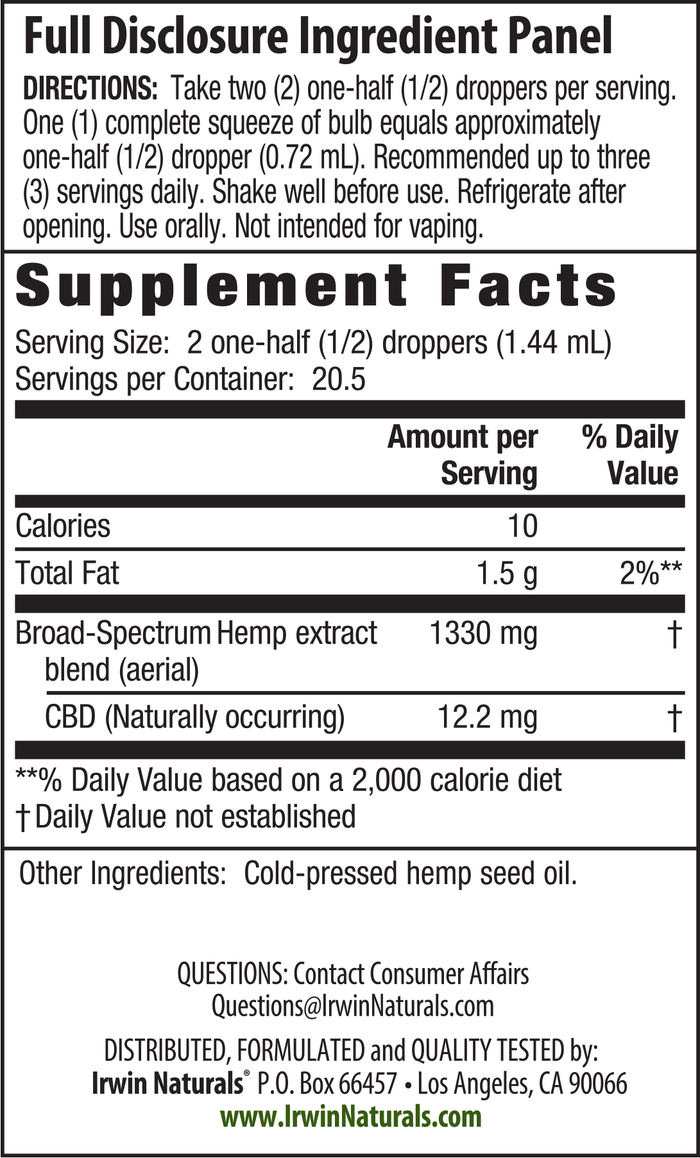 Supplement Facts