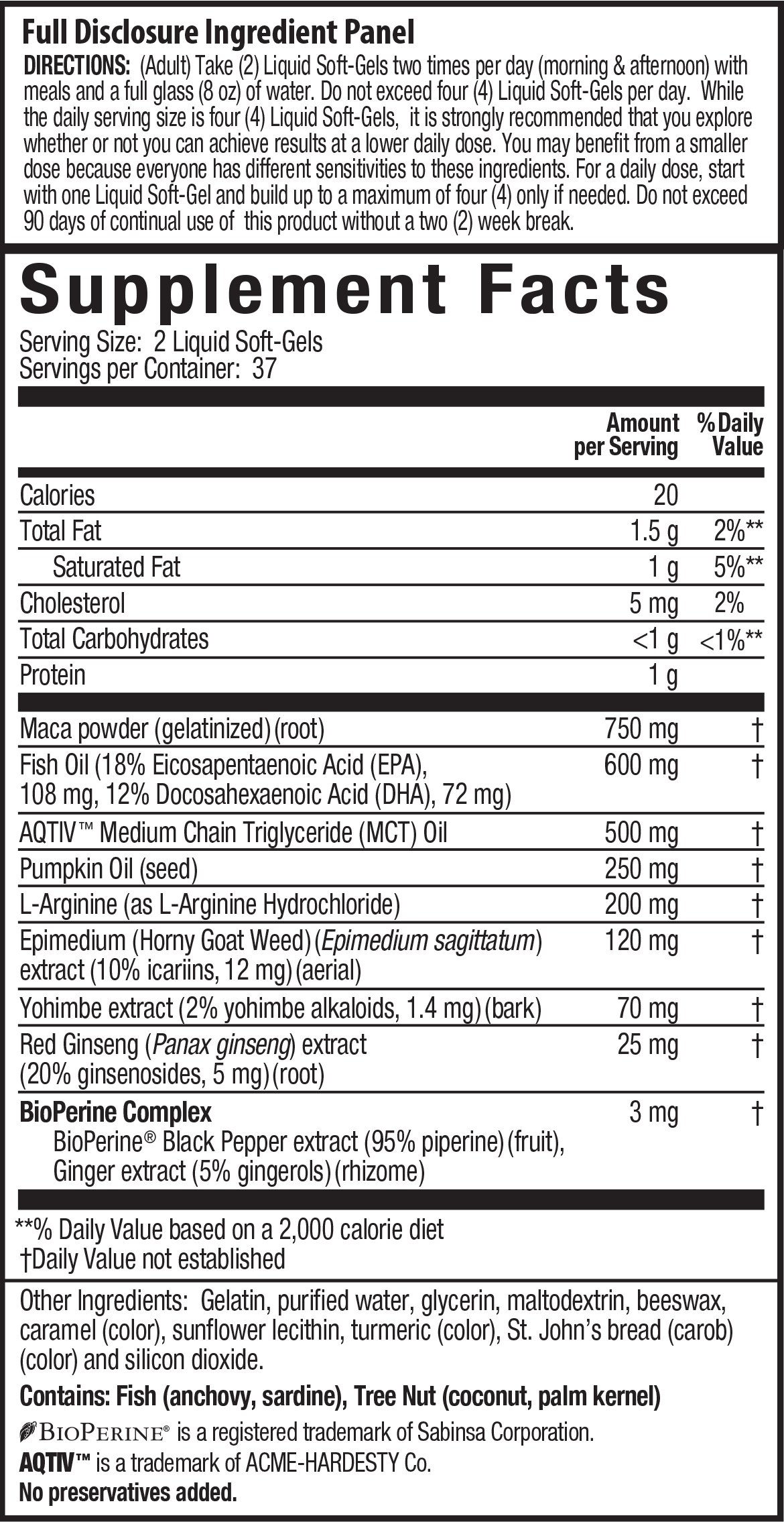 Supplement Facts