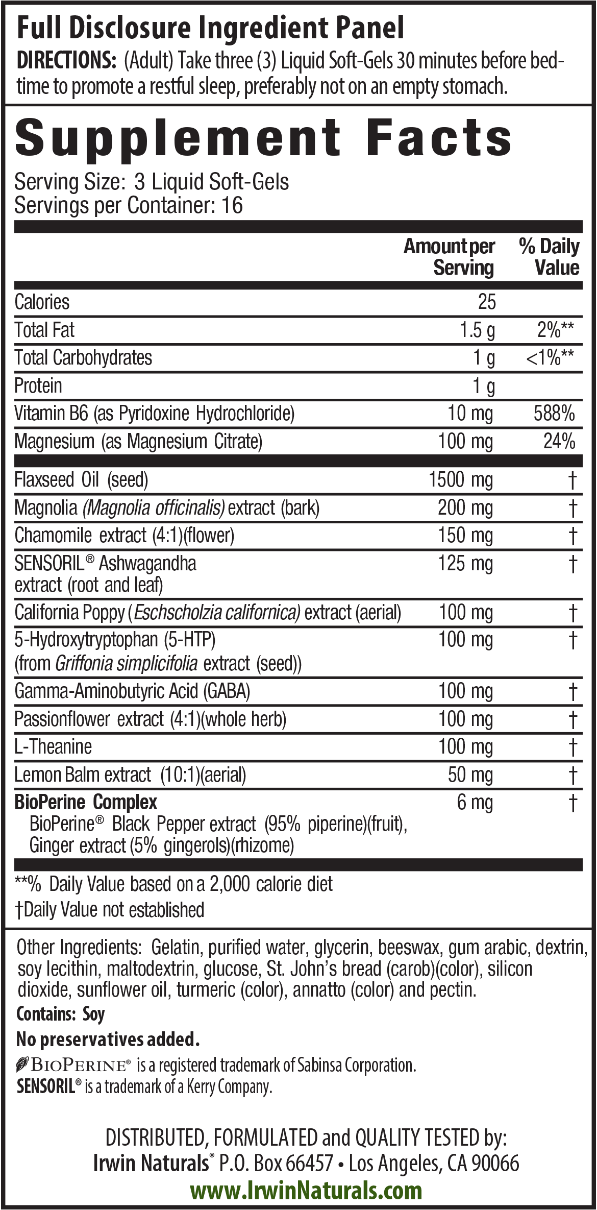 Power to Sleep PM Melatonin Free