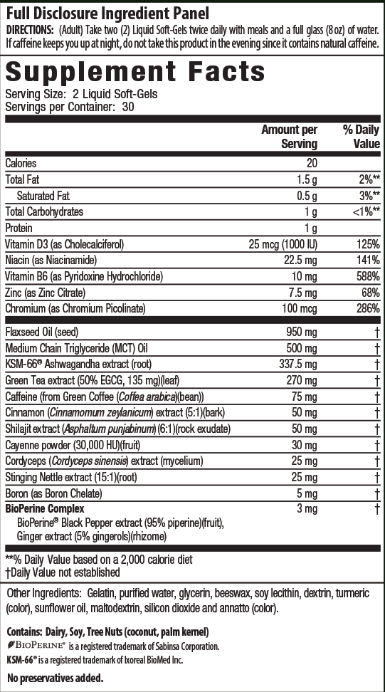 Supplement Facts