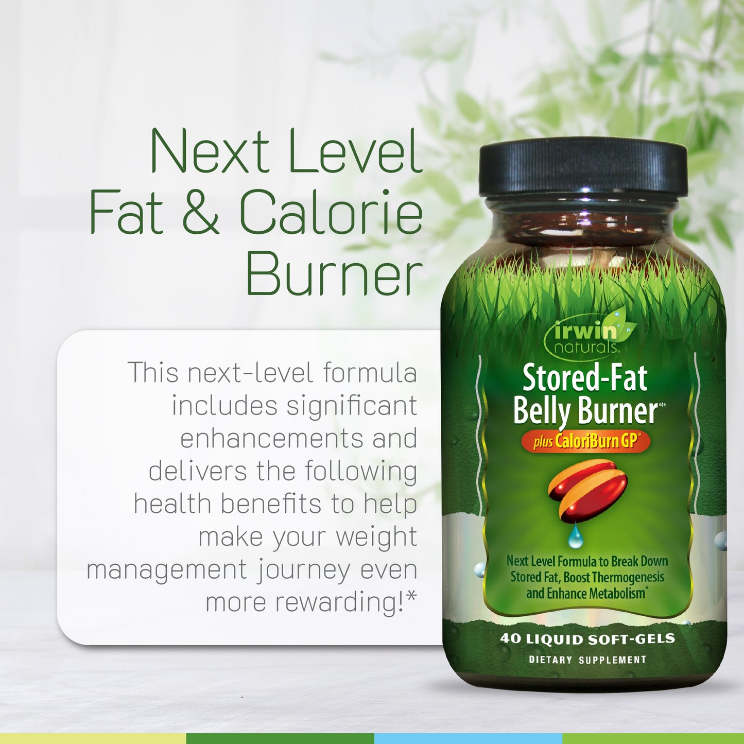 Stored-Fat Belly Burner®‡* plus CaloriBurn GP®-Irwin Naturals