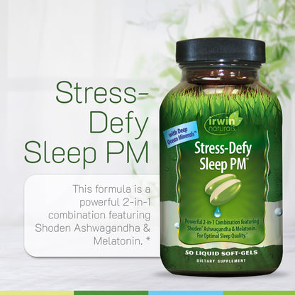 Stress-Defy Sleep PM-Irwin Naturals