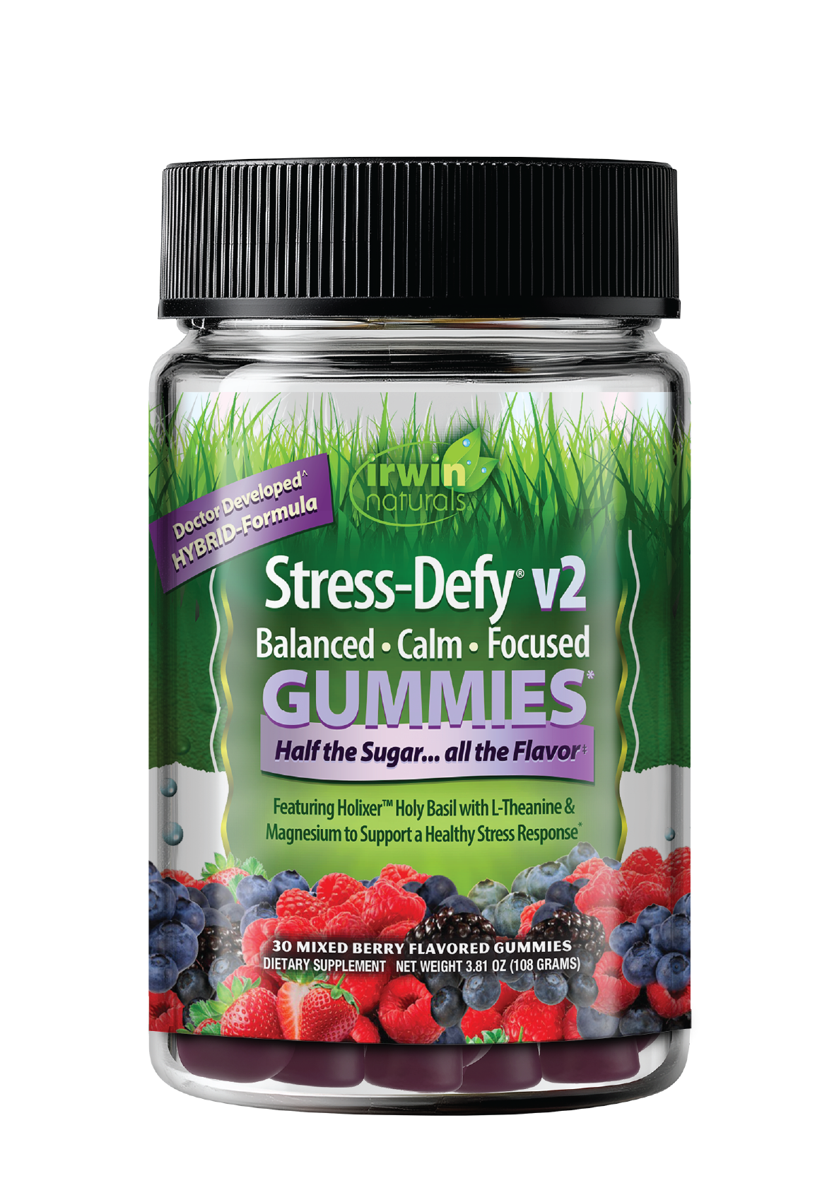 Stress-Defy Detox v2 Gummies-Irwin Naturals