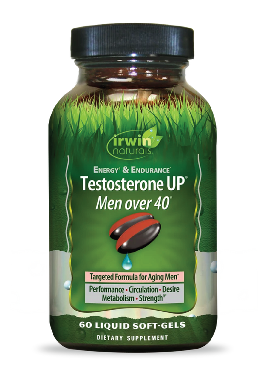 Energy & Endurance Testosterone UP Men Over 40-Irwin Naturals