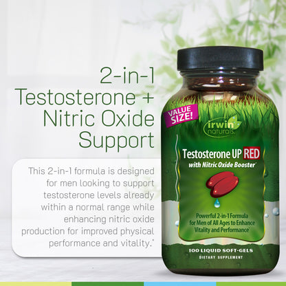 Testosterone UP RED Value Size-Irwin Naturals