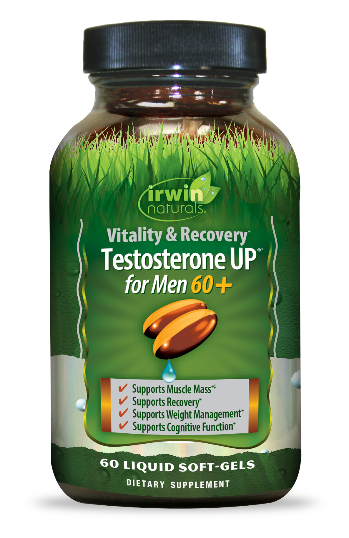 Vitality & Recovery Testosterone UP for Men 60+ – Irwin Naturals