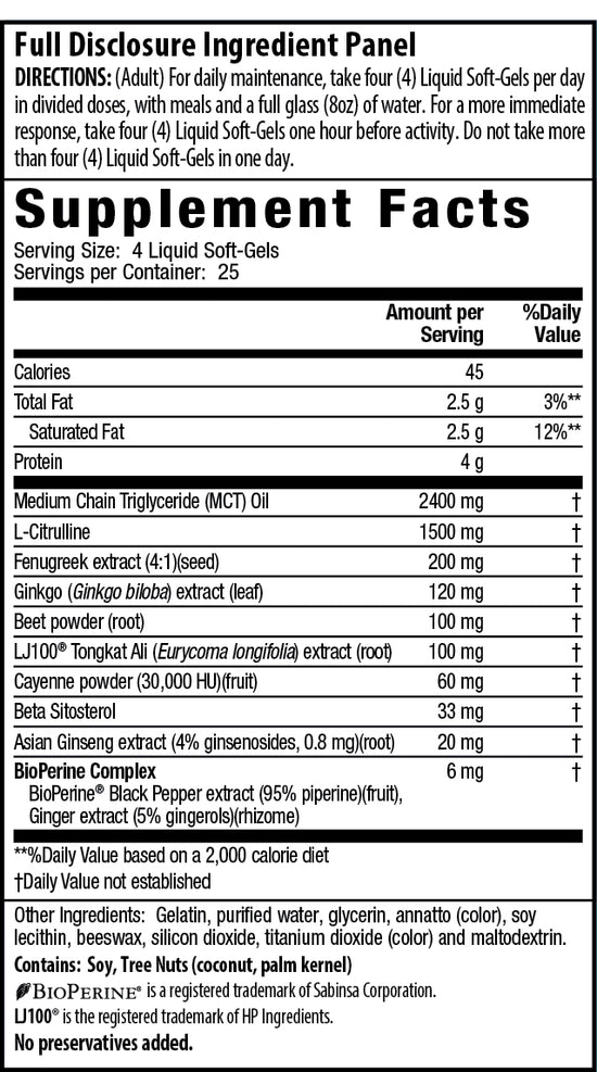 Testosterone UP RED™ Enhance Male Vitality Irwin Naturals