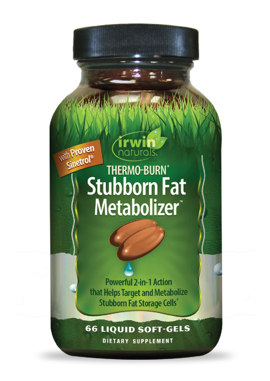 Thermo-Burn Stubborn Fat Metabolizer-Irwin Naturals