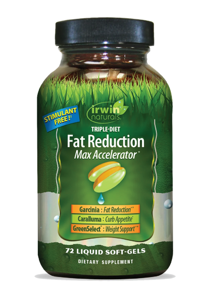 Triple Diet Fat Reduction Max Accelerator-Irwin Naturals