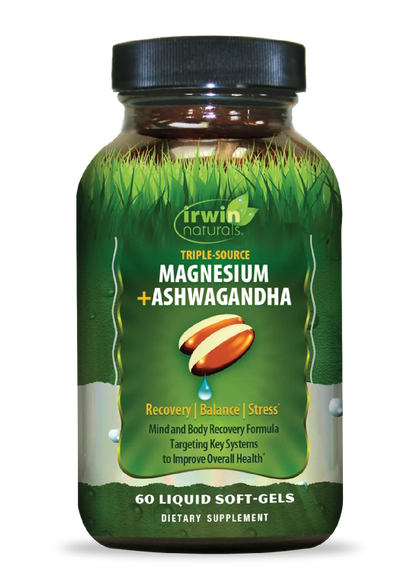 Triple-Source Magnesium + Ashwagandha-Irwin Naturals