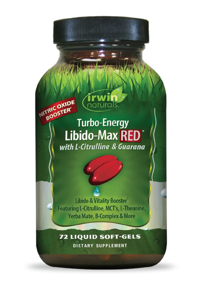 Turbo-Energy Libido-Max RED 72ct-Irwin Naturals
