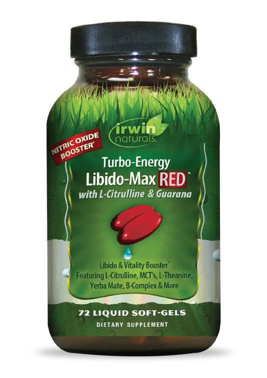 Turbo-Energy Libido-Max RED 72ct-Irwin Naturals