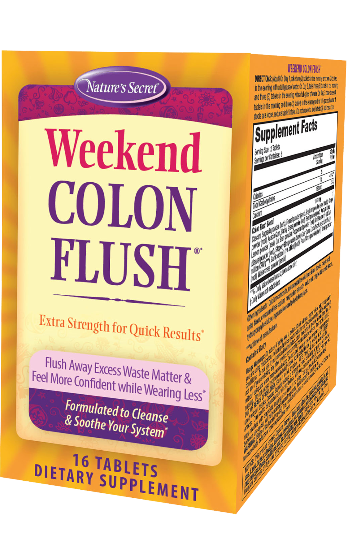 Weekend Colon Flush - Nature's Secret – Irwin Naturals