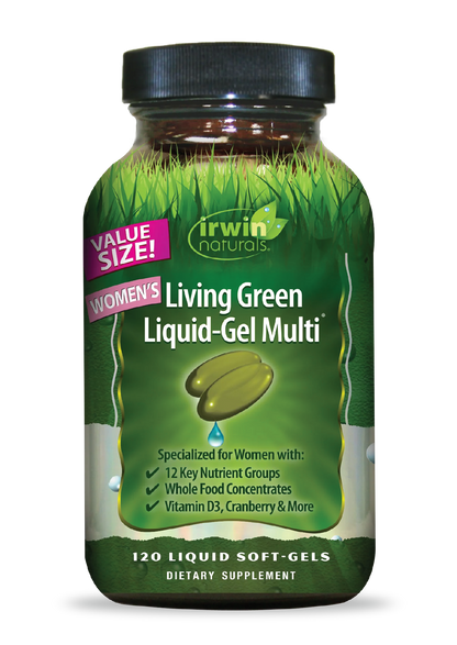 Women's Living Green Liquid-Gel Multi-Irwin Naturals