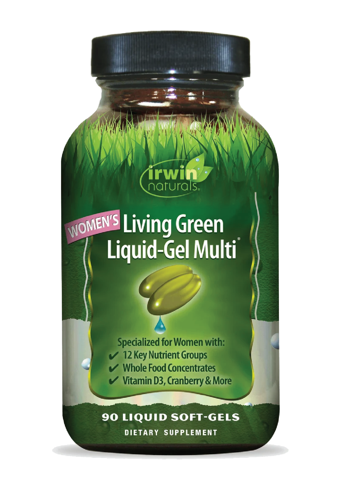 Women's Living Green Liquid-Gel Multi-Irwin Naturals